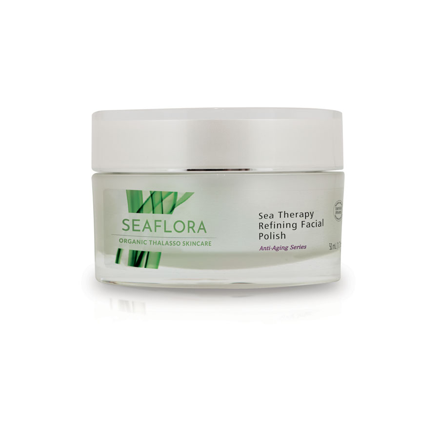 seaflora organic natural face polish