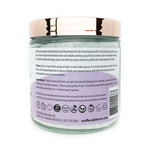 1a. Re-Mineralizing Sea Salt Soak - lavender and chamomile