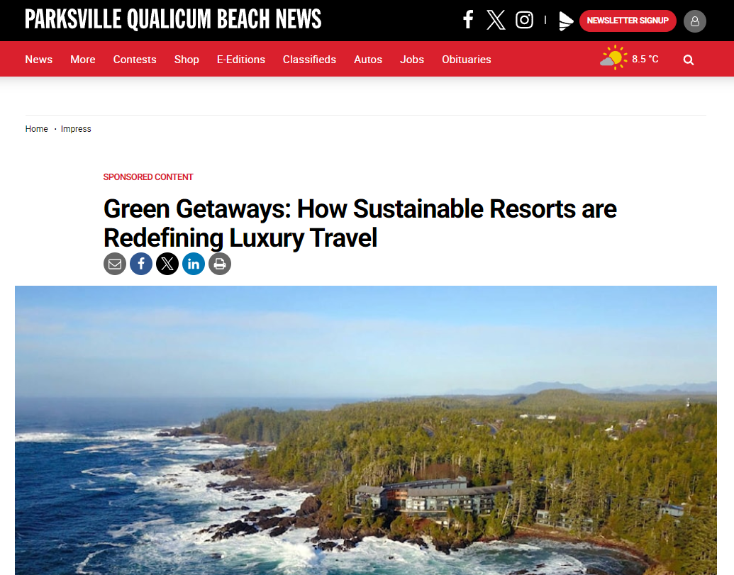 Green Getaways: How Sustainable Resorts are Redefining Luxury Travel