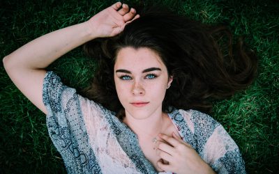 young girl perfect skin