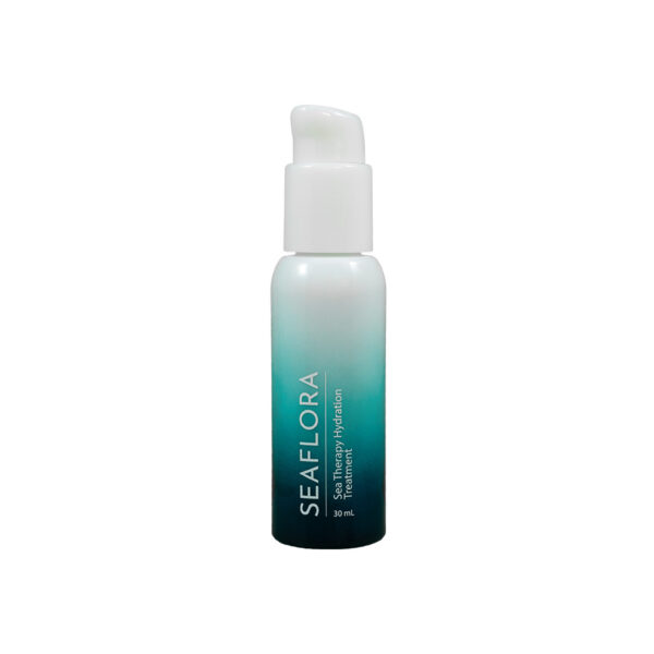 Sea Therapy Hydration Treatment: A blend of 3 seaweeds that lock in moisture at a cellular level with hyaluronic acid + malic acid + fruit botanicals