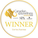 Winner Of The Top Spa Partner In Canada 2018