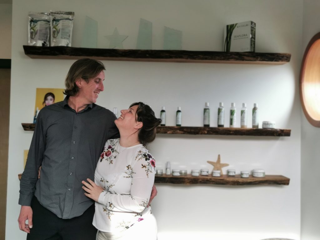 Adam Butcher and Chantelle Line