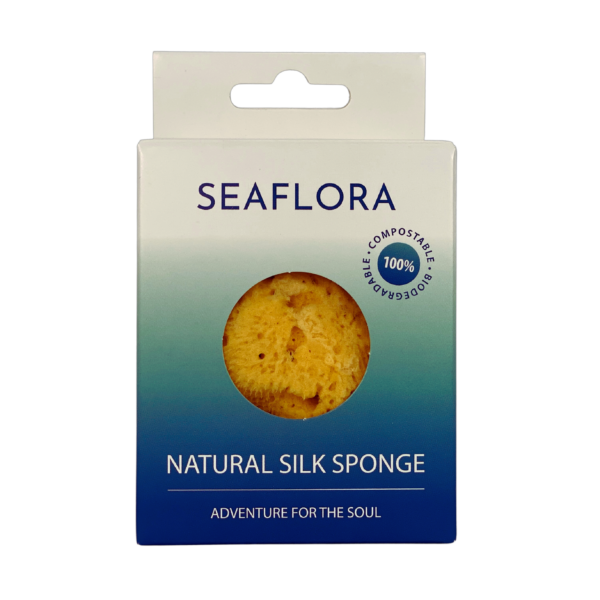 Experience the Ocean’s Gentle Touch with Natural Silk Facial Sponge