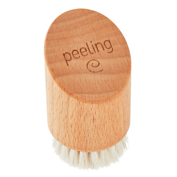 Eco-Friendly Facial Dry Brush made of Beechwood and Natural Bristles