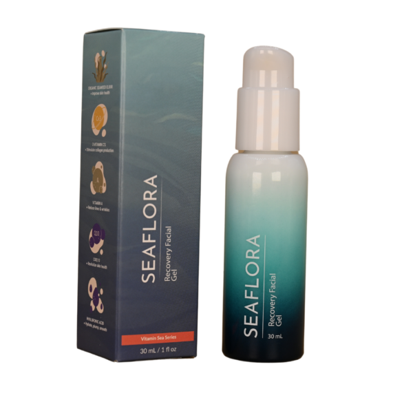 Recovery Facial Gel: Soothe and Rejuvenate Your Skin with Vitamins A, C, E, B Complex, CoQ10 and Hyaluronic Acid