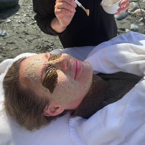 Potent Sea Kelp Facial Masque - Seaflora Skincare Seaweed Facial on Vancouver Island
