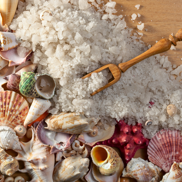 Seaflora's Hand harvested sea salt