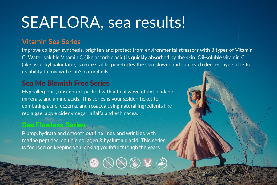 Seaflora is a spa brand trusted to deliver visible results in one use. 