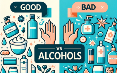 Good alcohols in skincare