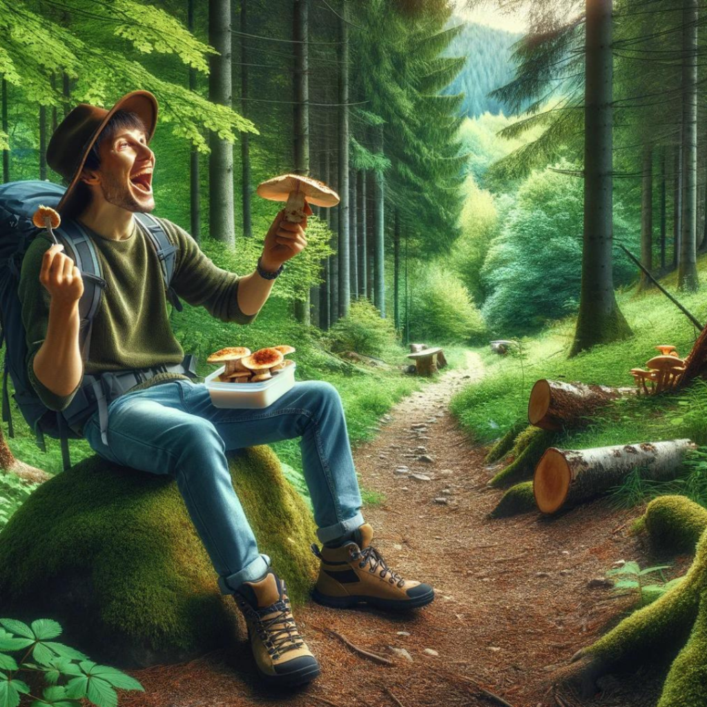 Vancouver Island Mushroom foraging

