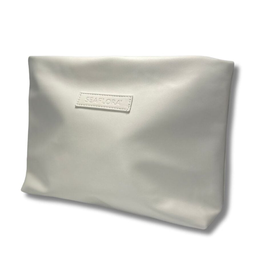 Vegan leather make up bag