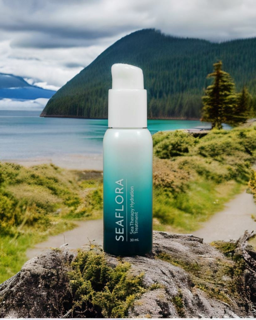 Seaflora's Sea Therapy Hydration Treatment that contains Astaxanthin which is found in Seaweed.