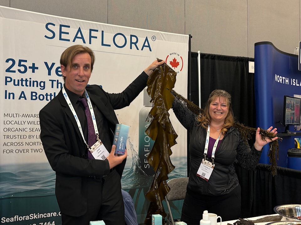 250509-snm-seaflora-skincare - Seaflora Skincare Adam and Chantelle at Victoria's ISS 2025.