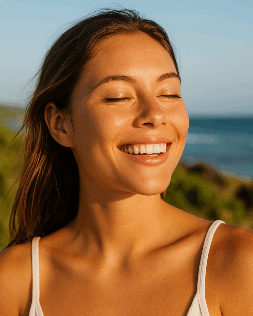 Radiant Beach Beauty in the Sun - Seaflora Skincare A healthy looking microbiome