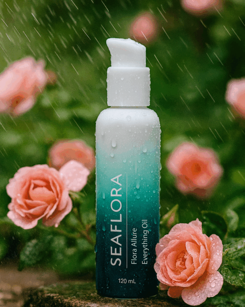Seaflora's Flora Allure Everything Oil which contains MCT oil from Coconut.